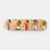 Old Egyptian Pharaoh Draw Skateboard (Horizontal)