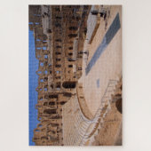 Old El Jem Roman Amphitheater Ruins Tunesien Puzzle (Vertikal)