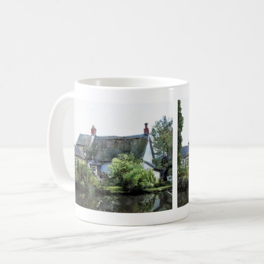 OLD ENGLAND COTTAGE KAFFEETASSE (Vorderseite Links)