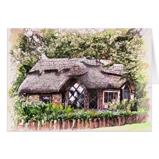 OLD ENGLAND Karte (Vorderseite (Horizontal))