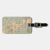 Old England Map Gepäckanhänger (Vorderseite horizontal)