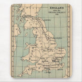 Old England Map Mousepad (Vorne)
