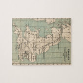 Old England Map Puzzle (Horizontal)