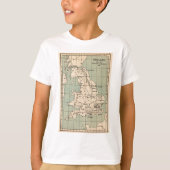 Old England Map T-Shirt (Vorderseite)