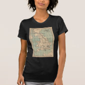 Old England Map T-Shirt (Vorderseite)
