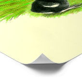 Old English Barred Bantam Family Poster (Ecke)