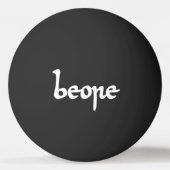 Old English Beer Ping Pong Ball Tischtennisball (Rückseite)