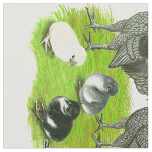 Old English Blue Game Family Stoff