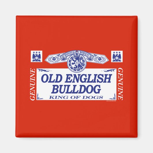 Old English Bulldog Magnet (Vorne)