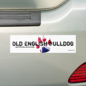 Old English Bulldog Sticker Autoaufkleber (Auf Auto)