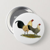 Old English Cream Buttercups Button (Vorne & Hinten)