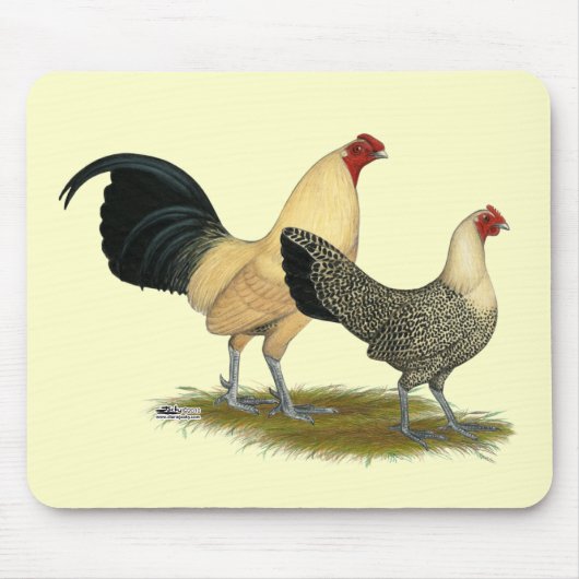 Old English Cream Buttercups Mousepad (Vorne)