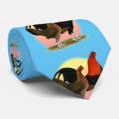 Old English Game Bantam: BB Red Krawatte (Gerollt)