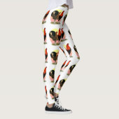 Old English Game Bantam: BB Red Leggings (Rechts)