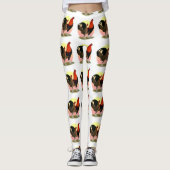 Old English Game Bantam: BB Red Leggings (Vorderseite)