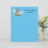 Old English Game Bantam: Red Pyle (Stehend Vorderseite)