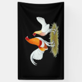 Old English Game Bantam: Red Pyle Banner (Vertikal)