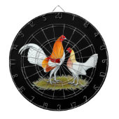 Old English Game Bantam: Red Pyle Dartscheibe (vorne)