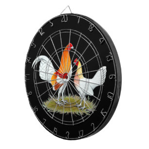 Old English Game Bantam: Red Pyle Dartscheibe