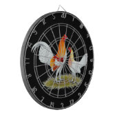 Old English Game Bantam: Red Pyle Dartscheibe (Vorderseite Links)