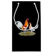Old English Game Bantam: Red Pyle Kleine Geschenktüte (Rückseite)