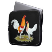 Old English Game Bantam: Red Pyle Laptopschutzhülle (Vorderseite Links)