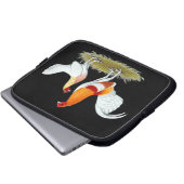Old English Game Bantam: Red Pyle Laptopschutzhülle (Vorne Knopf)