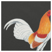 Old English Game Bantam: Red Pyle Stoff (Nahaufnahme)