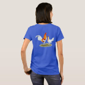 Old English Game Bantam: Red Pyle T-Shirt (Schwarz voll)