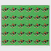 Old English Game Bantams: BB Red Pair Geschenkpapier (Flach)
