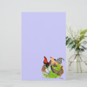 Old English Game Quartett Briefpapier (Stehend Vorderseite)