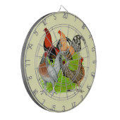 Old English Game Quartett Dartscheibe (Vorderseite Links)