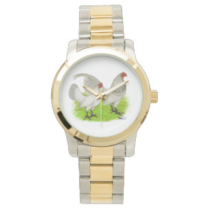 Old English Game Self Blue Armbanduhr