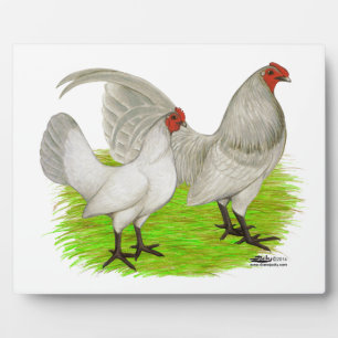 Old English Game Self Blue Fotoplatte