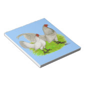 Old English Game Self Blue Notizblock (angewinkelt)
