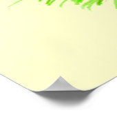 Old English Game Self Blue Poster (Ecke)