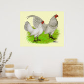 Old English Game Self Blue Poster (Küche)