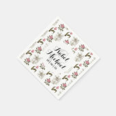 Old English Garden Vintag Floral Muster Serviette (Ecke)