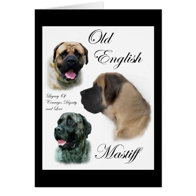 Old English Mastiff Geschenke (Vorne)