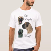 Old English Mastiff Geschenke Apparel T-Shirt (Vorderseite)