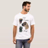 Old English Mastiff Geschenke Apparel T-Shirt (Vorne ganz)