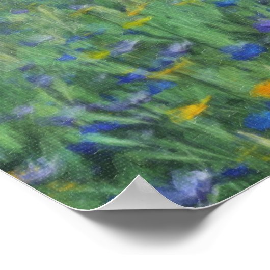 Old English Meadow Poster (Ecke)