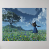 Old English Meadow Poster (Vorne)