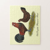 Old English Pheasant Fowl Puzzle (Vertikal)