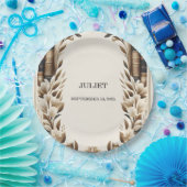 Old English Retro Book Club Cover Brautparty Pappteller (Party)