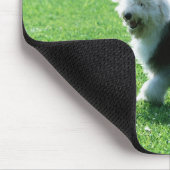Old English Sheep Dog Mousepad (Ecke)