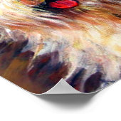 Old English Sheep Dog Print Poster (Ecke)