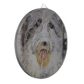 Old English Sheep Doppy Welpe Dartscheibe (Vorderseite Links)