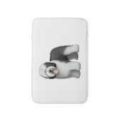 Old English Sheepdog 10 Badematte (Vorderseite Vertikal)