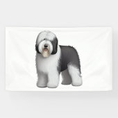 Old English Sheepdog 10 Banner (Horizontal)
